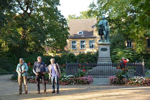 HFF vom Lessing-Denkmal.