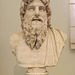 Bust of a Bearded River God in the Naples Archaeological Museum, July 2012