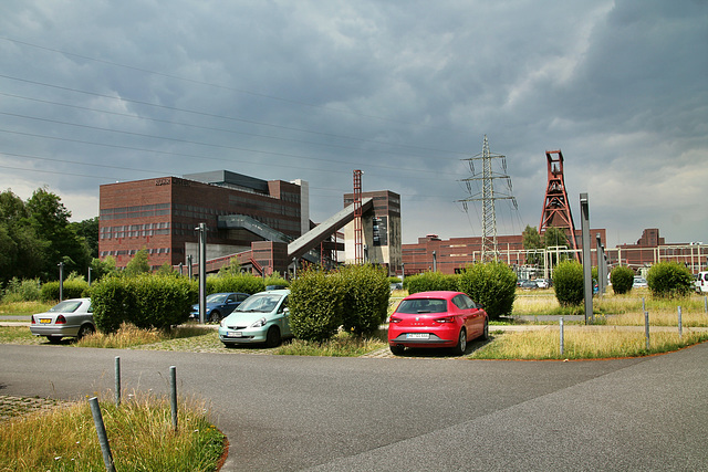 Parkplatz A1 vor dem Welterbe Zollverein (Essen-Stoppenberg) / 16.06.2018