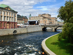 Die Nordbrücke verbindet Gamla Stan und Norrmalm