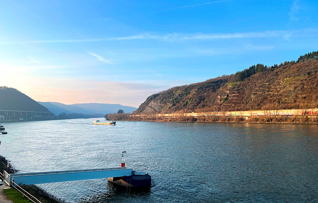 DE - Andernach - Rhein im Winter