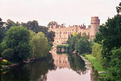 Warwick Castle and the River Avon (Scan from 1999)