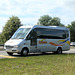 Sunbeam Luxury Coaches YX54 BGK on the A11 at Barton Mills - 7 Jul 2019 (P1030071)