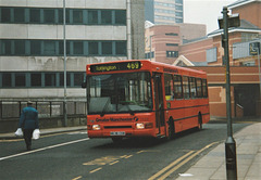 First Greater Manchester 1138 (N638 CDB) in Rochdale – 1 Nov 1997 (375-15A)