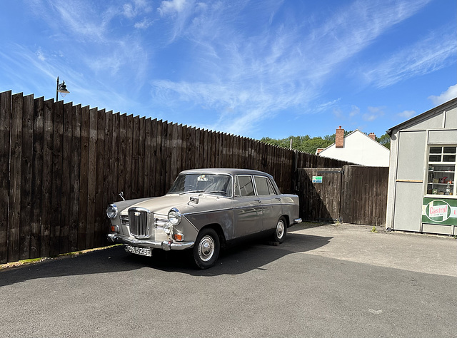 Classic Wolseley 16/60​ motor car at the Black Country Museum.