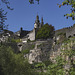 Luxemburg - Blick auf die Corniche und den Bockfelsen