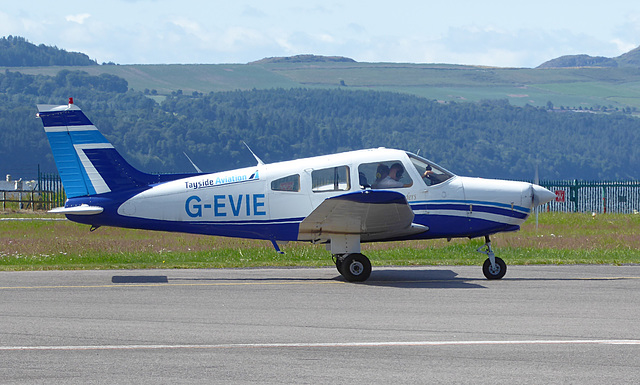 G-EVIE at Dundee - 16 July 2021