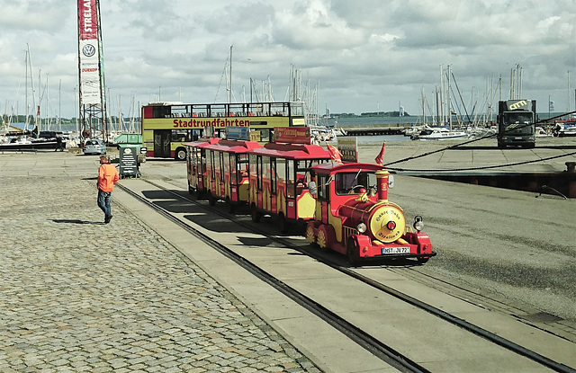 Touristen in Stralsund Touristen in Stralsund