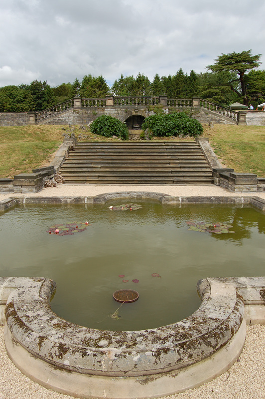 Terraced Garden Site of  Osmaston Manor, Derbyshire