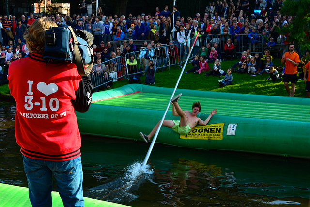 Leidens Ontzet 2015 – Fierljeppen