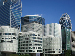 The 'Gherkin' of Paris - La Defense.