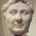 Marble Portrait Head of Pompey the Great in the Metropolitan Museum of Art, July 2016