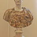 Bust of the Emperor Vespasian in the Naples Archaeological Museum, July 2012