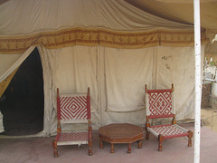 camel market tent