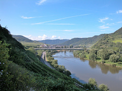 Blick vom Brevasteig...