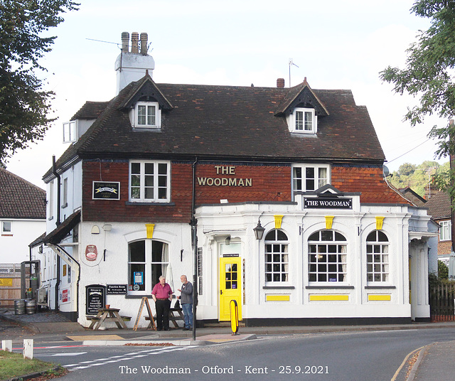 The Woodman Otford, Kent 25 9 2021