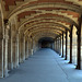 Les arcades en hiver , autour de la Place des Vosges