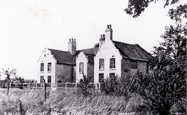 Dunscroft Abbey, Hatfield, South Yorkshire (Demolished c1967)