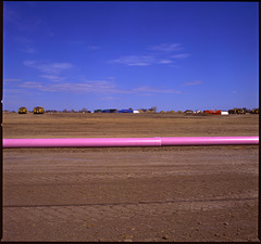 Anthropocene - pink pipe