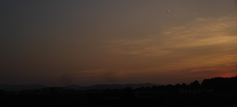 Coucher de soleil virginien