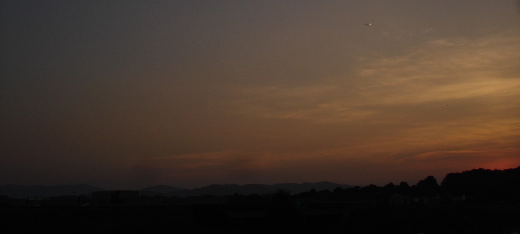 Coucher de soleil virginien