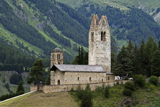 Church of San Gian, Celerina, Switzerland