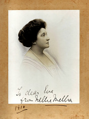 Nellie Melba by Unknown Autographed