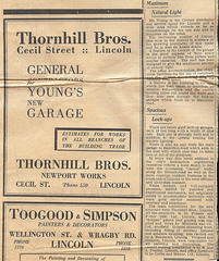 "Lincolnshire Echo" feature on the new Young's Garage, 53-55 St Catherine's, Lincoln, 23 Feb. 1939: part 3