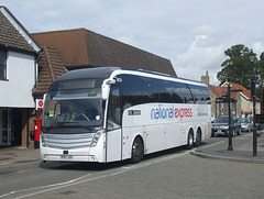 DSCF4323 Whippet Coaches (National Express contractor) NX24 (BV67 JZH) in Mildenhall - 10 Aug 2018