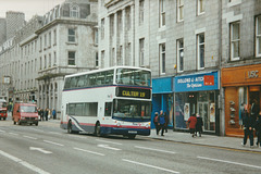 First Aberdeen 135 (X104 XSS) in Union Street, Aberdeen – 27 Mar 2001 (462-6A)