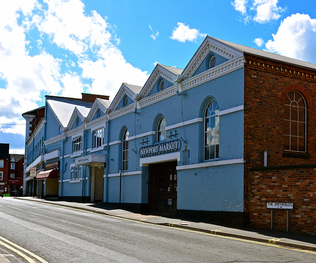 Indoor market, Newport