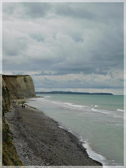 La côte d'Opale: le Cap Blanc Nez