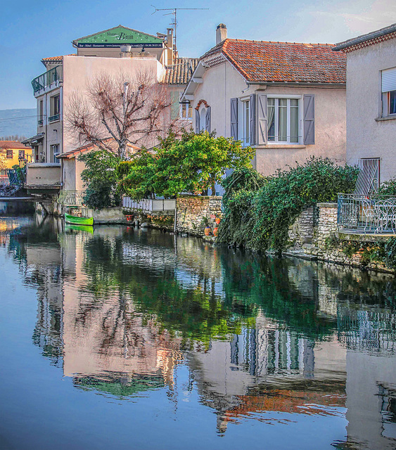 La Sorgue à l'Isle sur Sorgue......................Vaucluse.