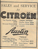 "Lincolnshire Echo" feature on the new Young's Garage, 53-55 St Catherine's, Lincoln, 23 Feb. 1939: accompanying advertising