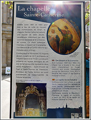 Visite de la Chapelle Saint Catherine à Dinan (22)