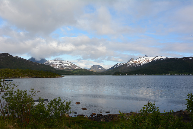 Norway, The Island of Senja, Landscape of Fjordbotn