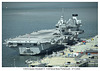 HMS Queen Elizabeth II - Portsmouth - from the Spinnaker Tower - 27 5 2022