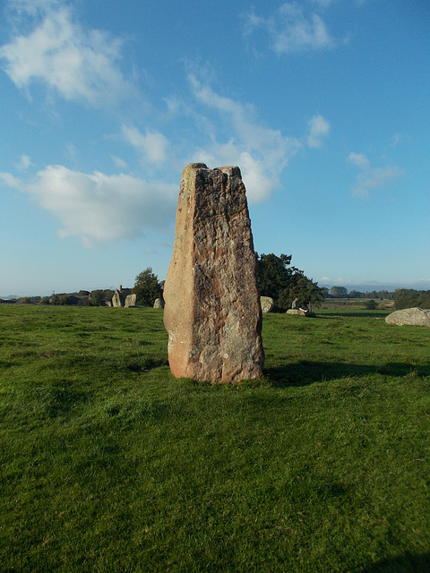 SBB[24]/lms{1/11} - Long Meg standing stone