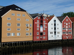 Bryggen (former warehouses),Trondheim