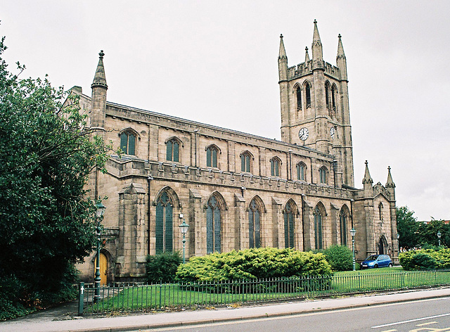 St James and St John's Church, Longton, Stoke on Trent, Staffordshire