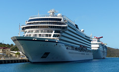 Viking Sea at Charlotte Amalie - 18 March 2019