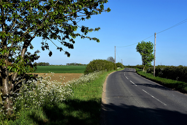 Just over railway - heading up to water tower.