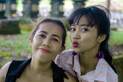 Aunt Mayang and her niece Rita