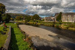 Llanrwst, the river Conway