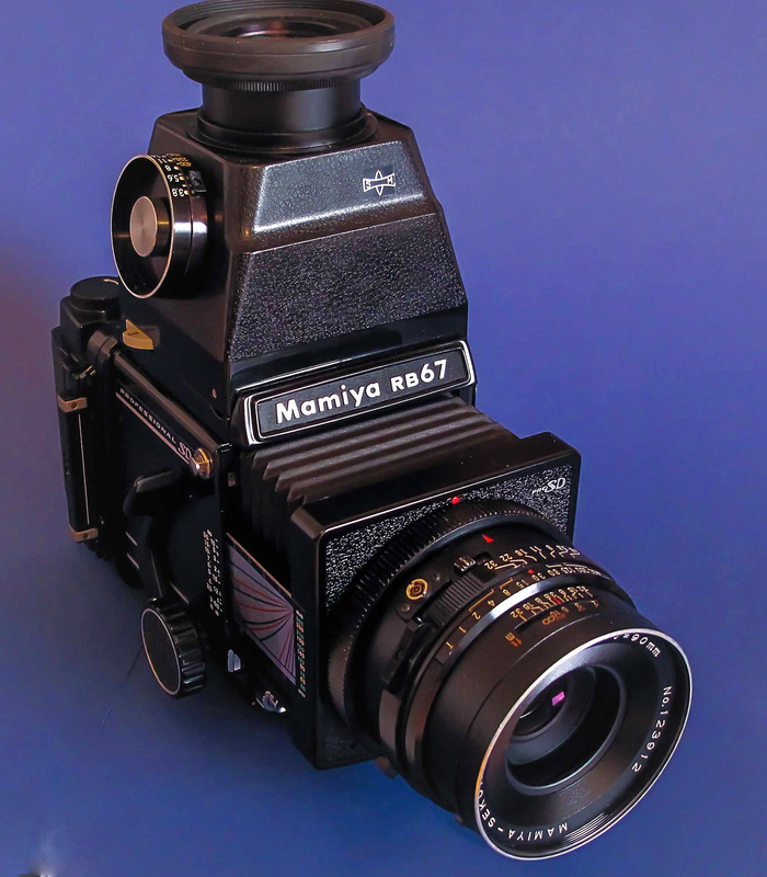 RB 67 mit Messhaube