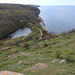 Blick von der Burgruine Hammershus, Bornholm