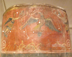 Detail of the Roman Scutum from Dura-Europos in the Yale University Art Gallery, October 2013