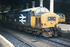 37408 at Glasgow Queen Street - 19 February 1988