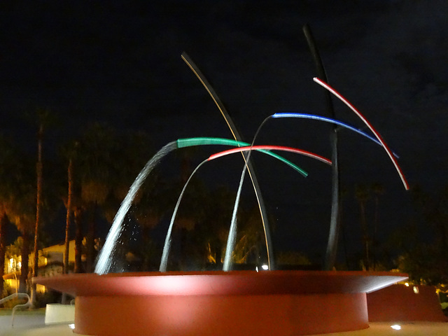 Rainmaker Fountain in Palmsprings