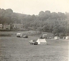 Caravan site, late 1950s